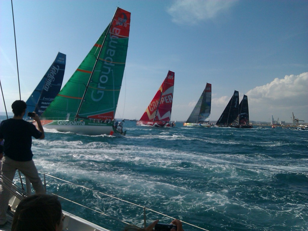 Salida Volvo Ocean Race