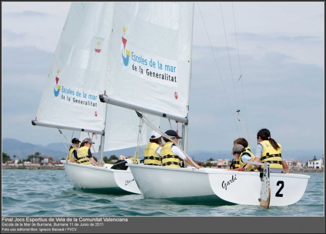 Final Jocs Esportius Vela, Escola de la Mar, Burriana, Castellón