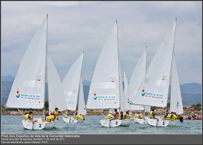 Final Jocs Esportius Vela, Escola de la Mar, Burriana, Castellón