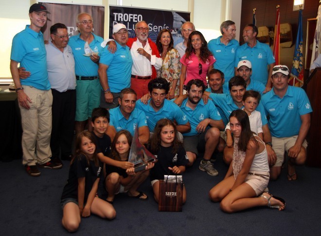 Equipo regatas Dr Luis Senis ganador RI 1