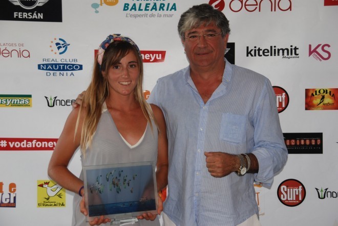 Campeona CV Fórmula Kite 2014 Leticia Quesada