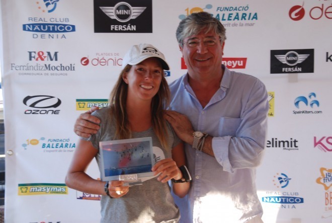Campeona España Formula Kite 2014 Núria Gomà