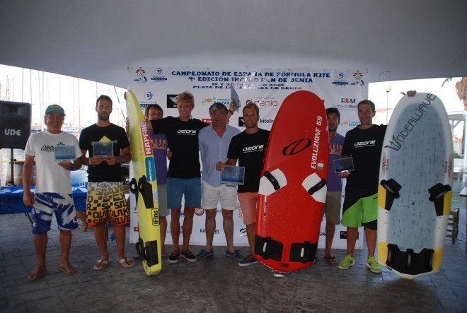 Campeonato de España Formula Kite 20141. Florian Trittel 2. Alex Climent 3. Pablo Solá 4. Miguel Villar 5. Alberto Prieto