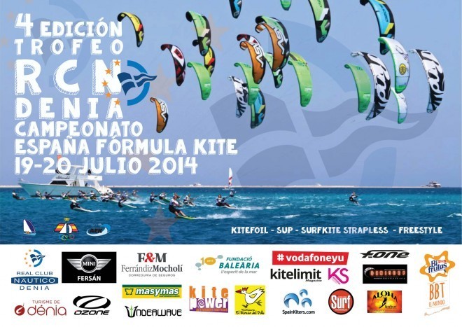 cartel Kitesurf campeonato 2014 R