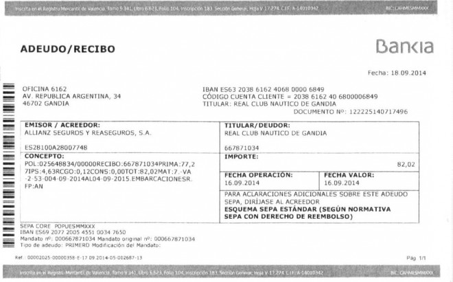 Seguro RCNG 2014-2015