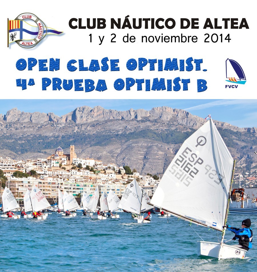 Más de 200 regatistas en el Trofeo de Óptimist del CN Altea