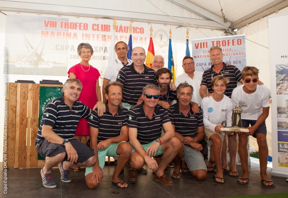 Ganadores VIII Trofeo Club Náutico Marina Internacional