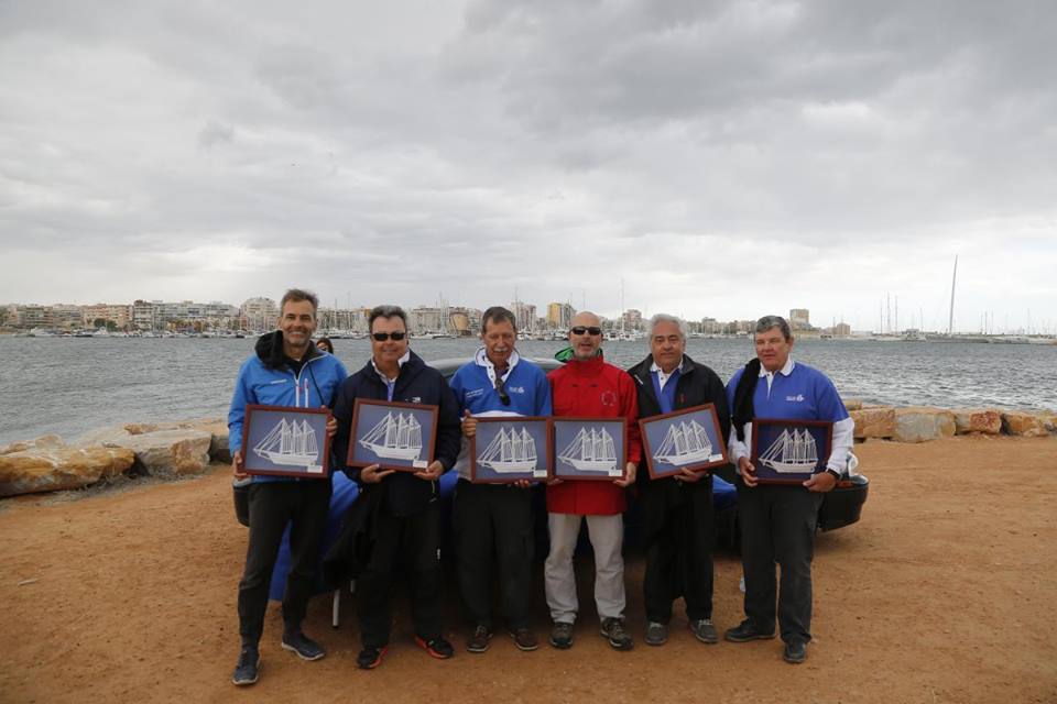 Guillermo Beltrí, Ginés Romero y Miguel Salvador pódium en el II Torrevieja International Meeting IOM