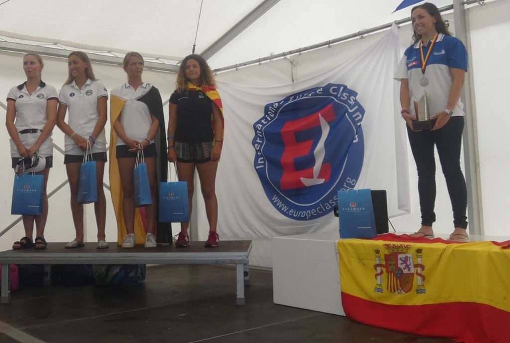 Ascensión Roca, plata en el Mundial de la Clase Europe en Kühlungsborn