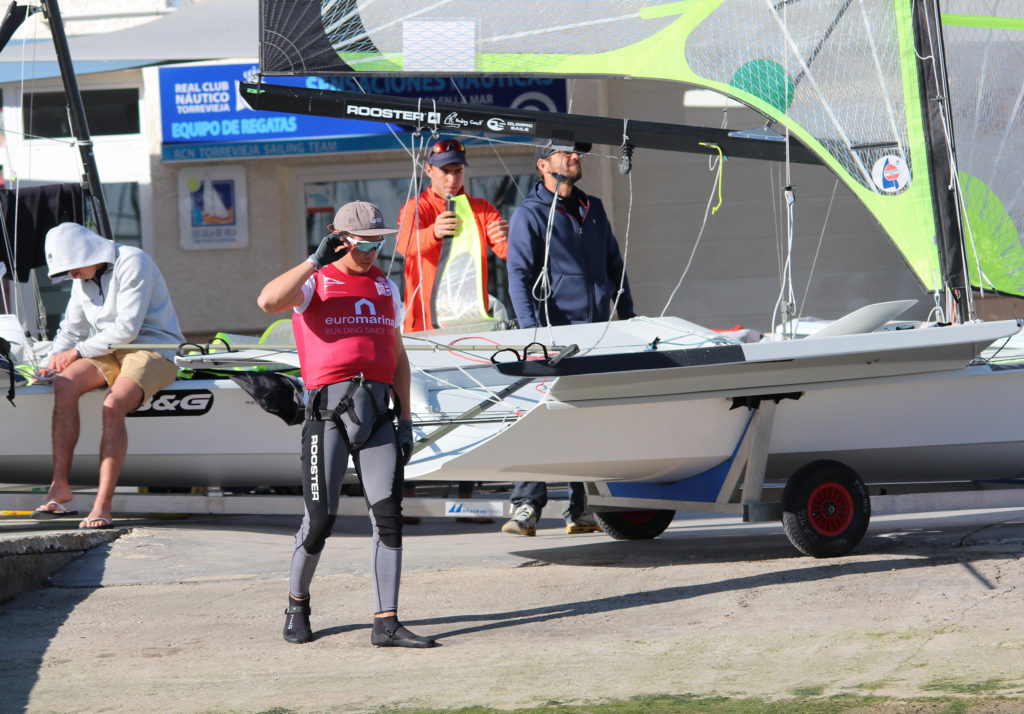 Torrevieja acoge el nacional 49er dentro del programa de la ‘Olympic Week’